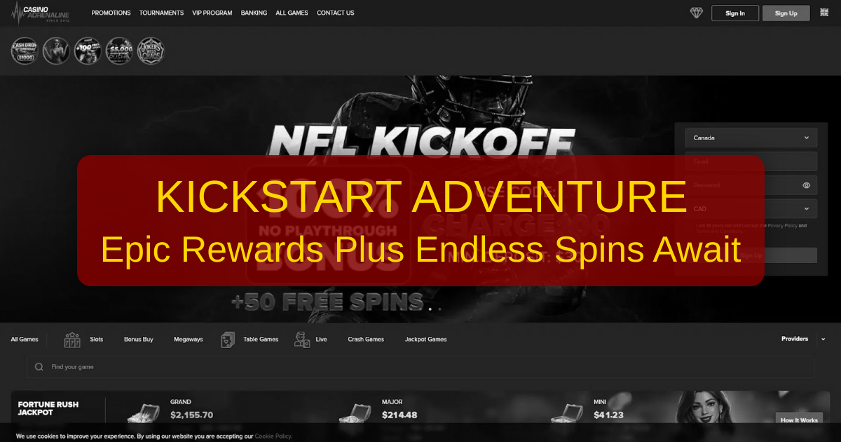 Adrenaline Casino Official Site for Canada